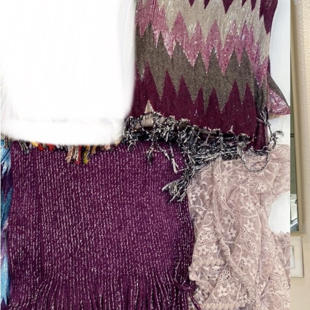 Elegant Purple Fringe Skirt bundle